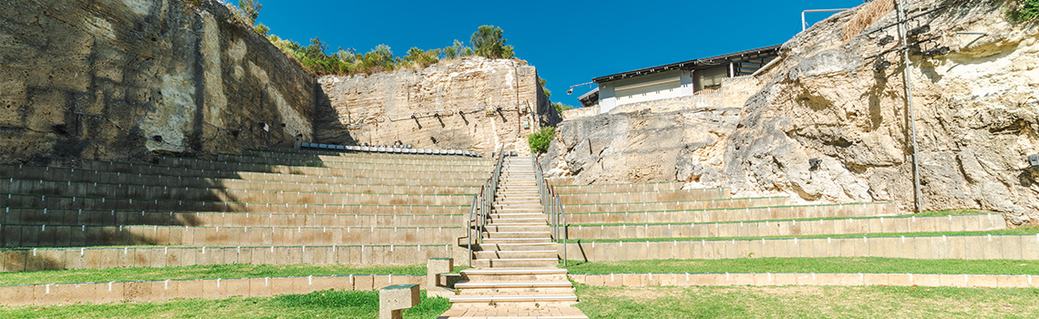 An image of the Quarry Amphitheatre