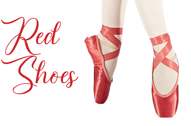 red ballet shoes australia